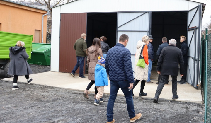 Otvorenie Zberného dvoru Stredné Plachtince - 15.02.2026