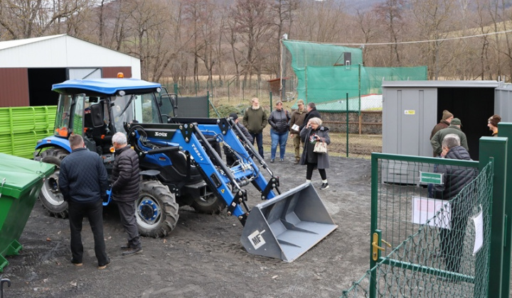 Otvorenie Zberného dvoru Stredné Plachtince - 15.02.2026
